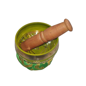 Lime Green Singing Bowl