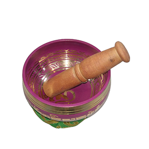 Pink Singing Bowl