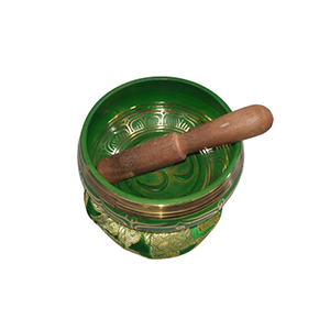 Green Singing Bowl