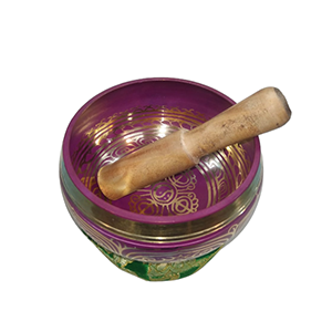 Purple Singing Bowl