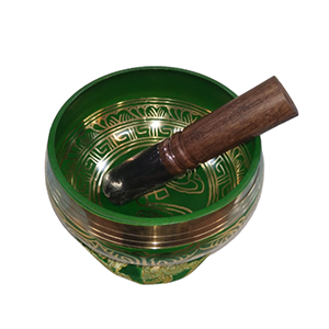 Green Singing Bowl