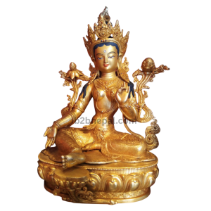 18" Green Tara Statue