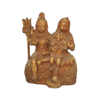 Mini Shiva Parbati Ganesh