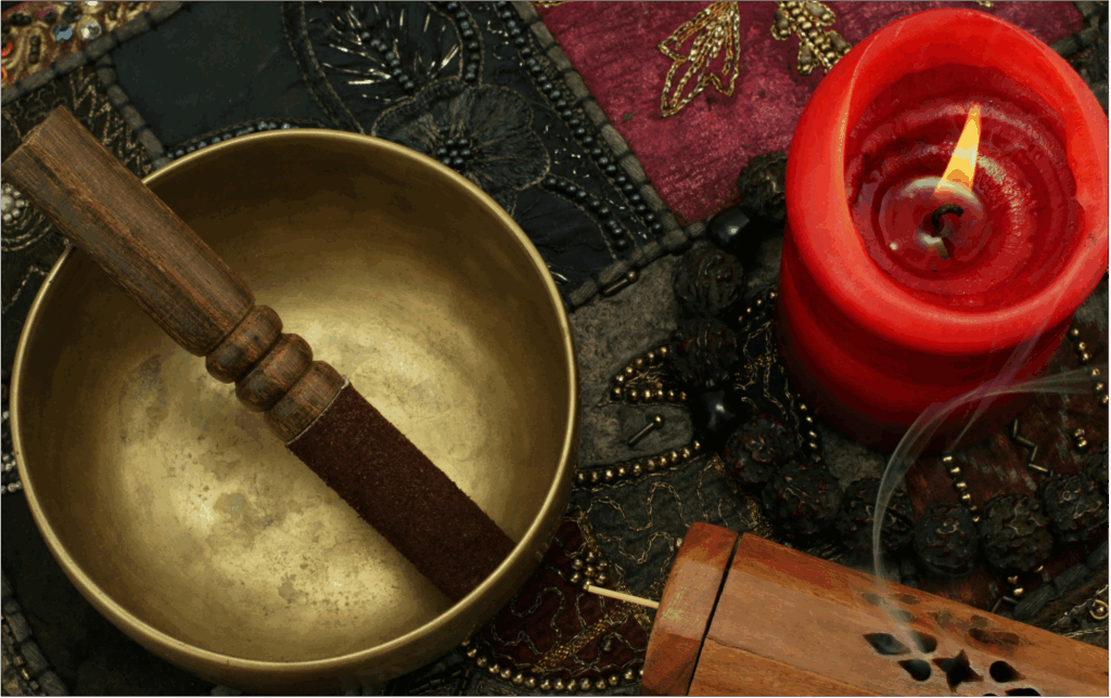 tibetan singing bowl used for healing and meditation
