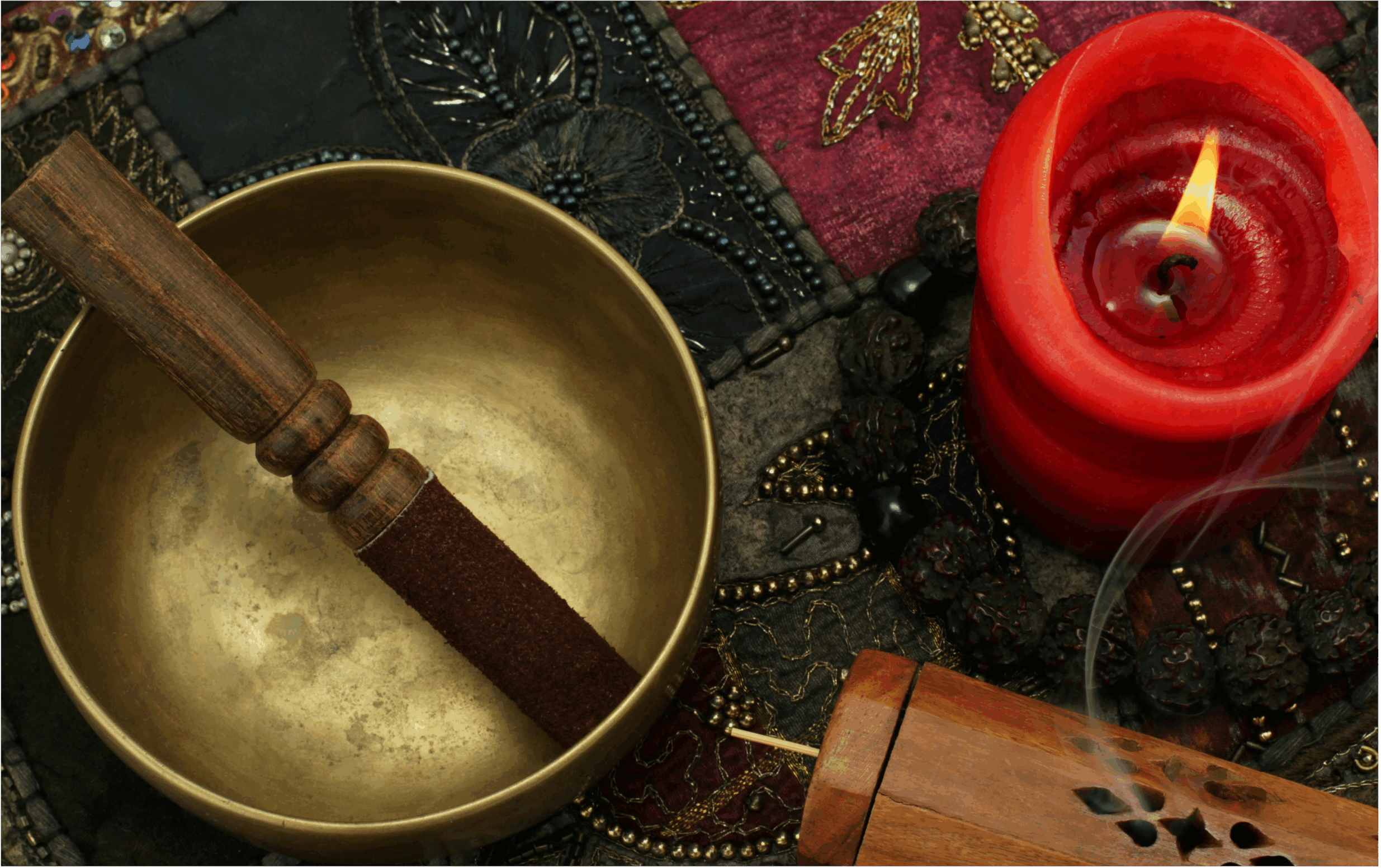 tibetan singing bowl used for healing and meditation