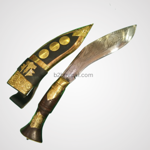 Coin Decoration Khukuri