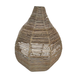 Fiber Twisted Lamp Onion