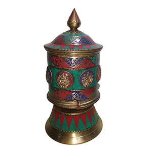 Turquoise Siku Ashta Mangal Stand Mane