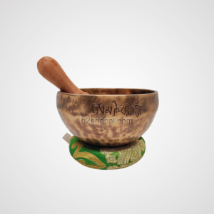 16 cm Full Moon Tiger Singing Bowl