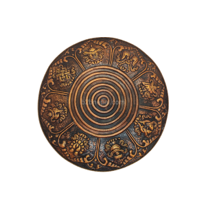 10" Mha Puja Mandala Plate