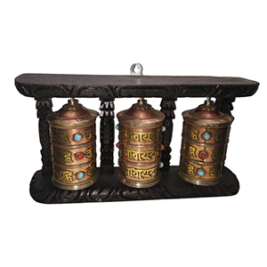 Triple 3 Line Words With Stone Wall Mane