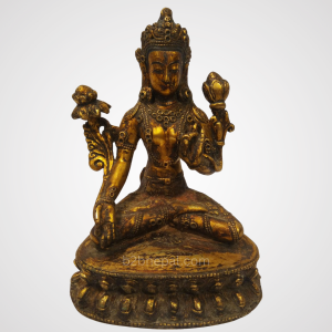 White Tara Antique Statue