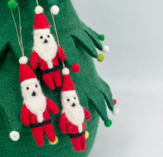 Felt Red Hat Shanta Claus