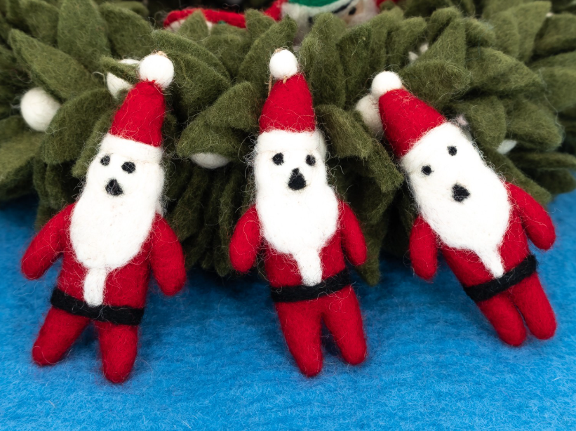 Felt Red Hat Shanta Claus