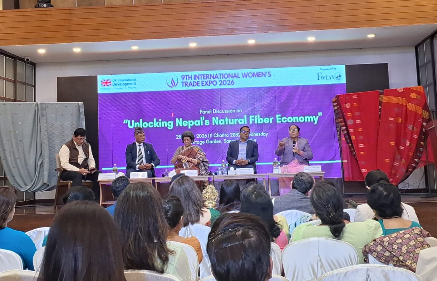 Panel Discussion on Nepal's Natural Fiber industry